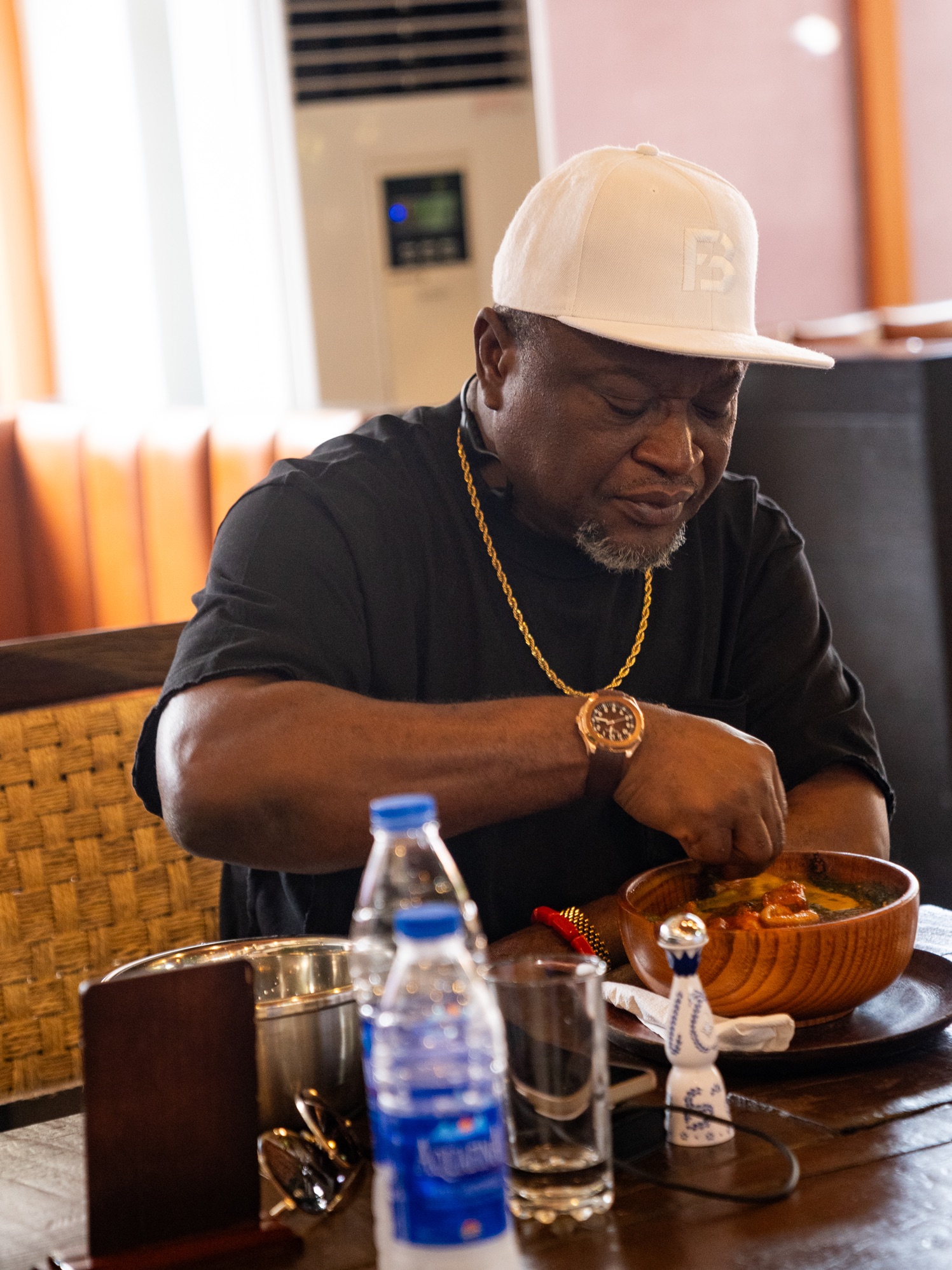 Guest at Terra Kulture Restaurant